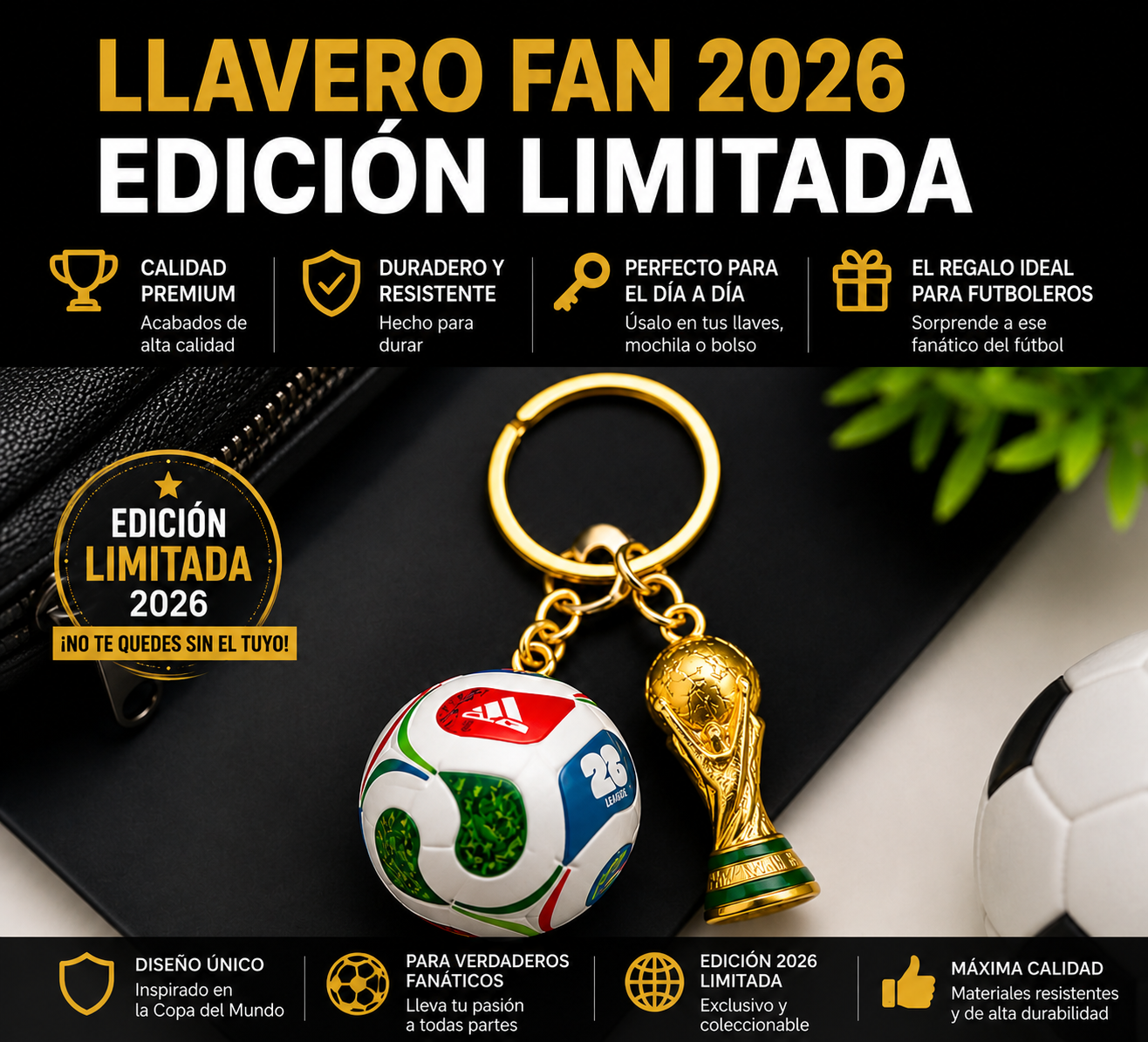 Llavero Mundial 2026